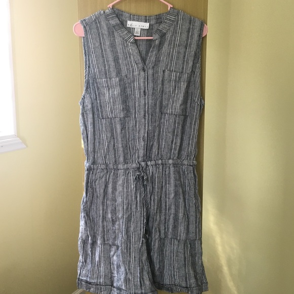 NWOT Striped Romper - Picture 4 of 8